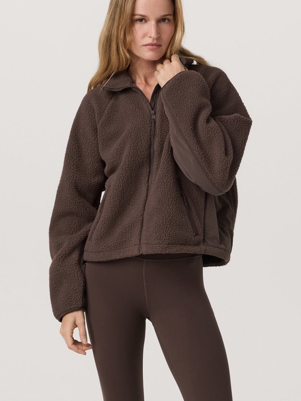 Vuori Alpine Jacket Java Brown Sz Medium